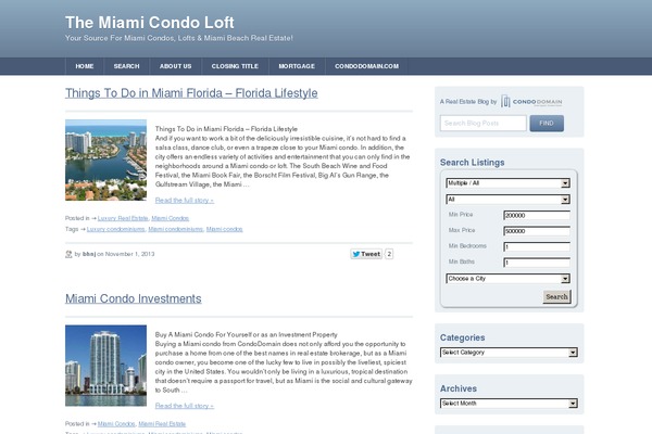 Site using dsIDXpress IDX Plugin plugin