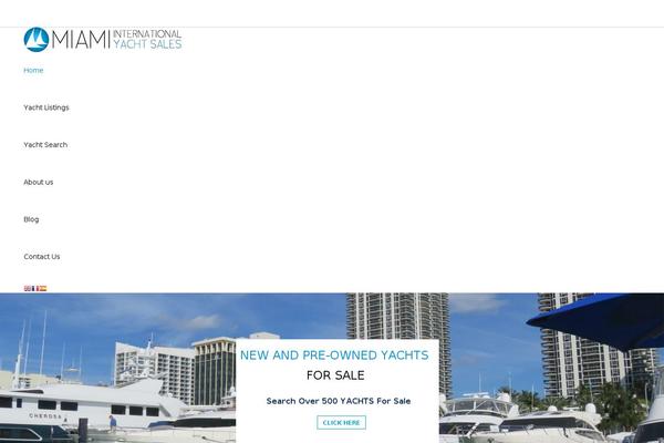 Salient theme site design template sample