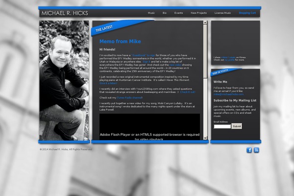 Site using Audio Player plugin