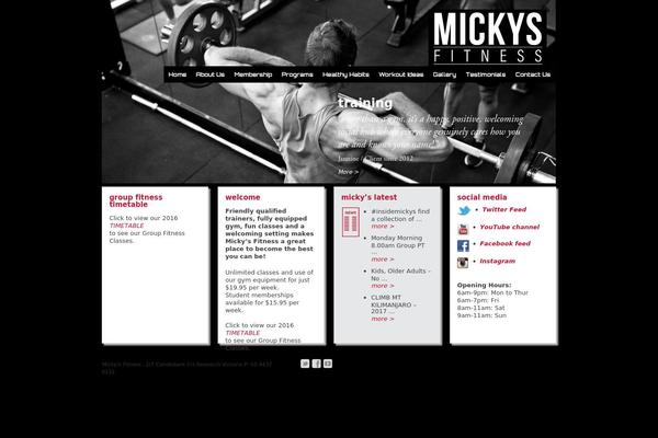 Responsive theme site design template sample