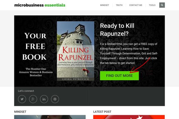 Site using Social Media Widget by Acurax plugin