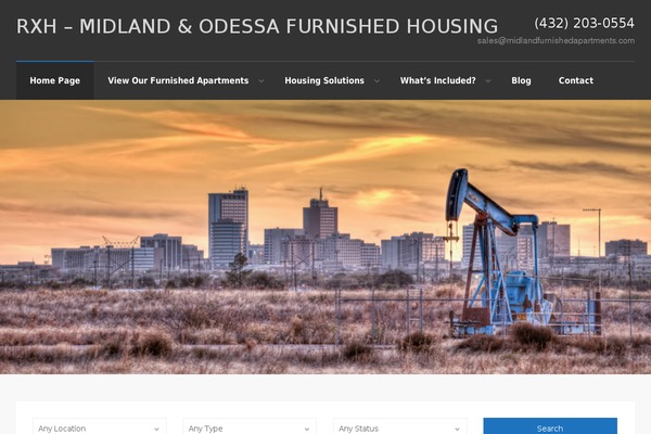 Realty theme site design template sample