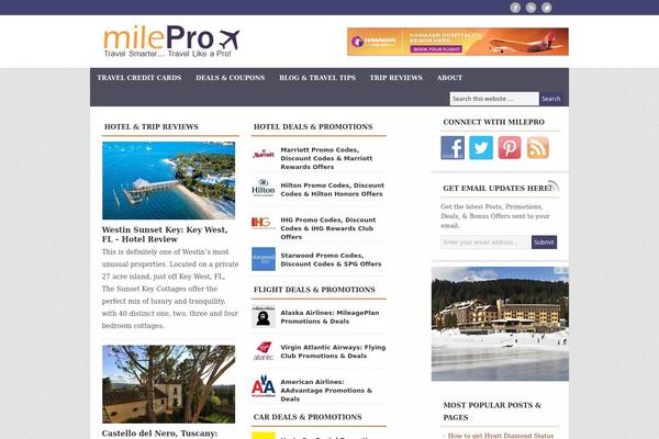 Site using Ultimate-blocks plugin