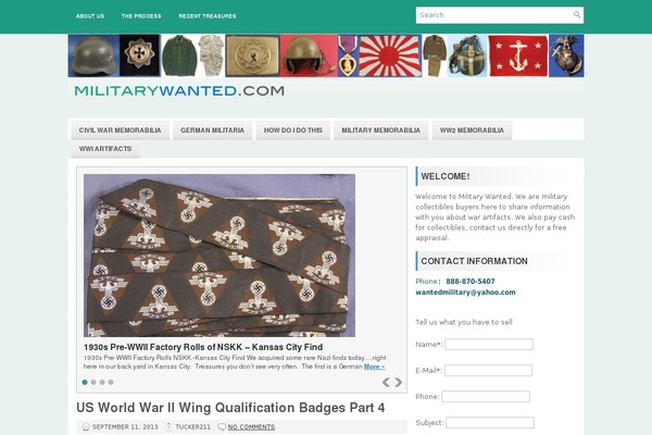 militarywanted.com site used Snips