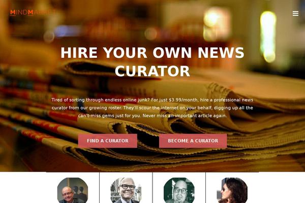 Ink theme site design template sample