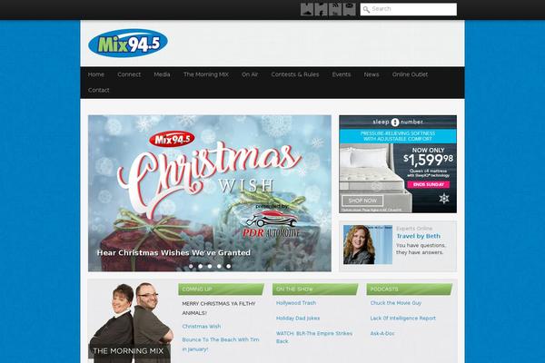 Core theme site design template sample
