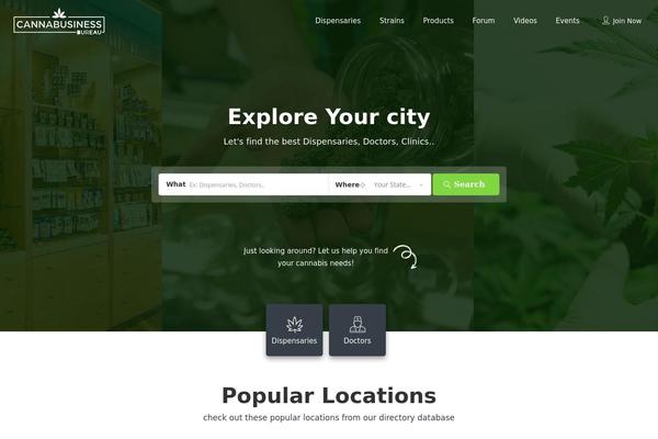 ListingPro website example screenshot