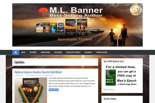 Site using ContestHopper for WordPress plugin