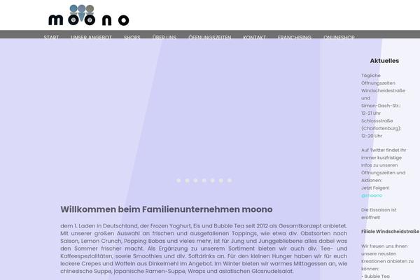 Impreza Child theme site design template sample