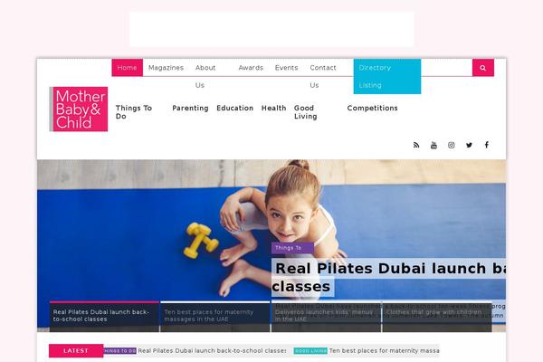 motherbabychild.com site used Mbc