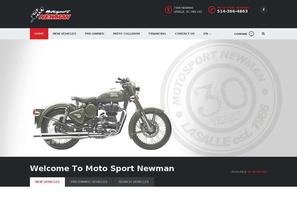 Motors theme site design template sample
