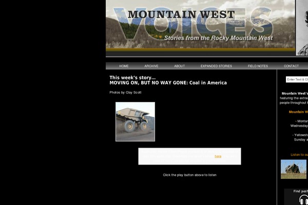 Site using Fancy Image Show plugin