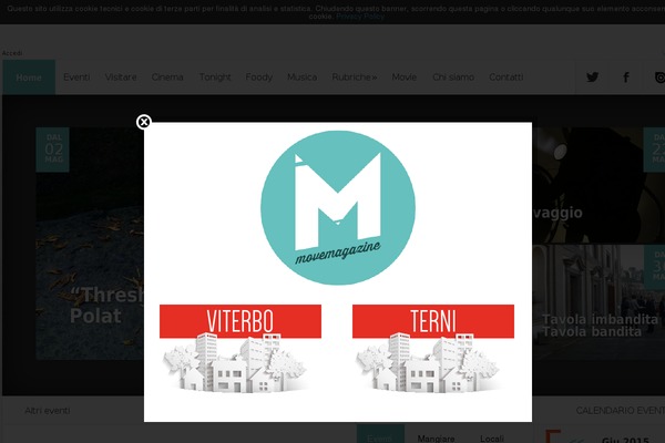 Site using Events Manager plugin