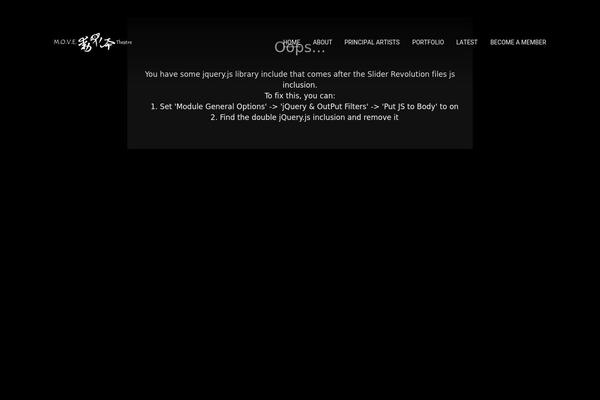 Kalium theme site design template sample