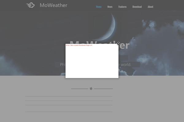 Nature One theme site design template sample