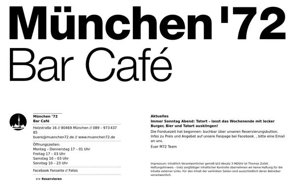 muenchen72.de site used Twenty Twenty-One
