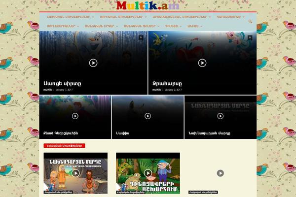 NewsMag theme site design template sample