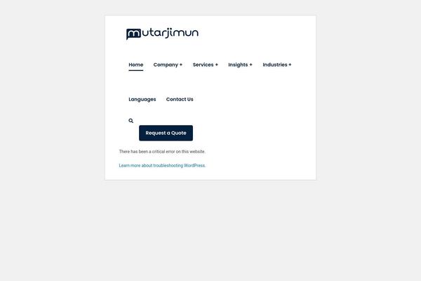 Site using Case-theme-core plugin