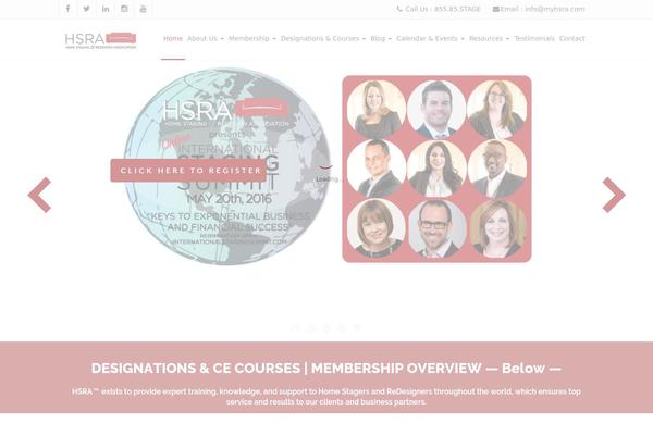 Salient theme site design template sample
