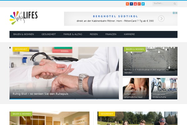 SmartMag theme site design template sample