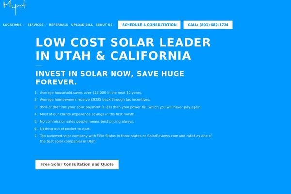 Flatsome theme site design template sample
