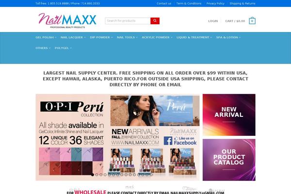 Flatsome theme site design template sample