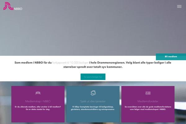 Site using Bbpowerpack plugin