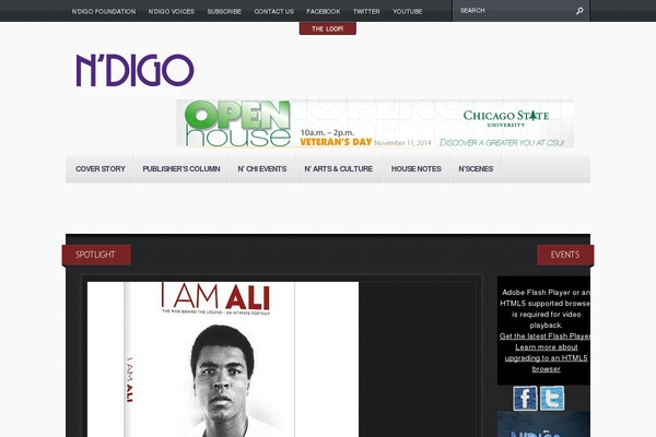 Simplemag theme site design template sample
