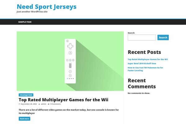 ColorMag theme site design template sample