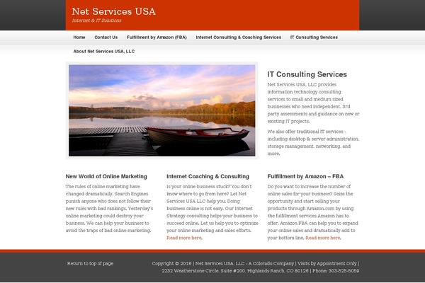 Genesis theme site design template sample