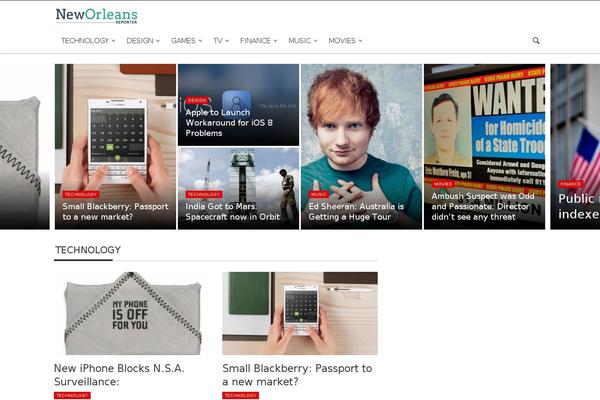 Curated theme site design template sample