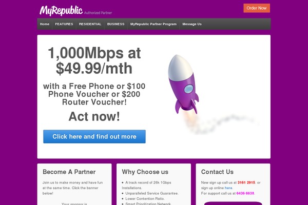 Responsive theme site design template sample