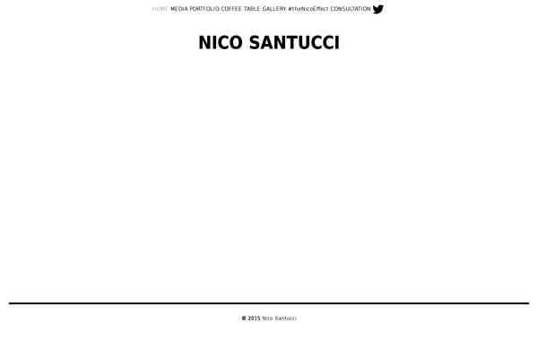 Nico theme site design template sample