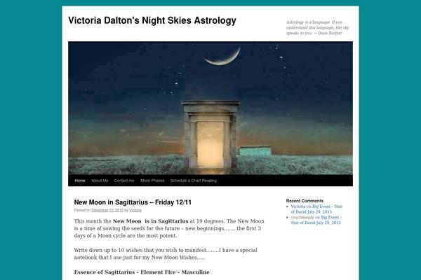 Twenty Ten theme site design template sample