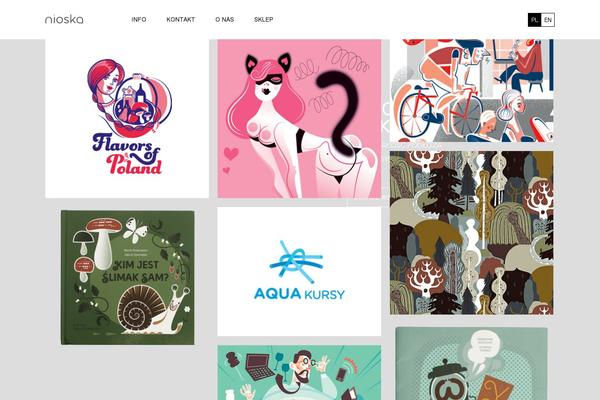 Konte theme site design template sample