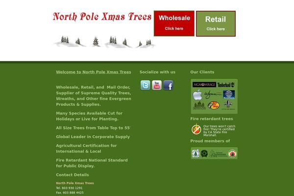 Twenty Ten theme site design template sample
