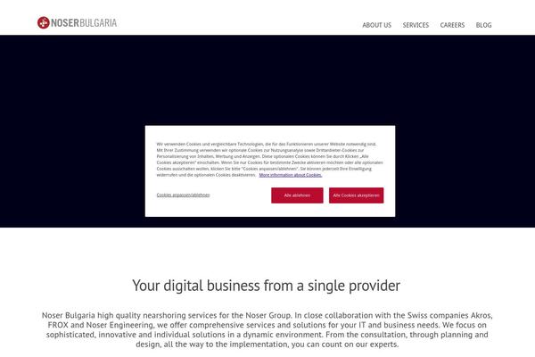 BeTheme Child theme site design template sample