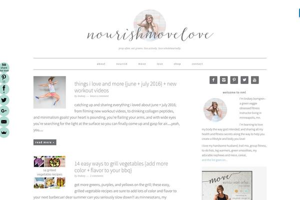 Foodie Pro theme site design template sample