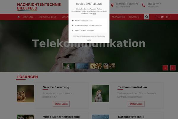 Bootstrap Basic theme site design template sample