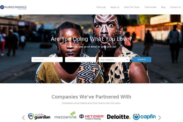 Site using Salient-core plugin