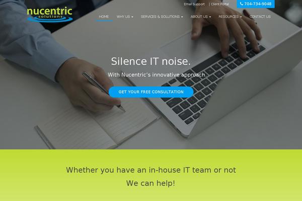 Site using Pronto-sidebar-navigation plugin