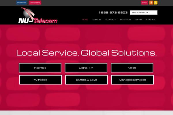 Divi theme site design template sample