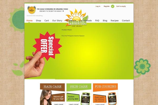 U Design Child theme site design template sample