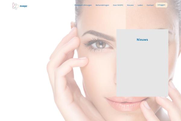 X Child theme site design template sample