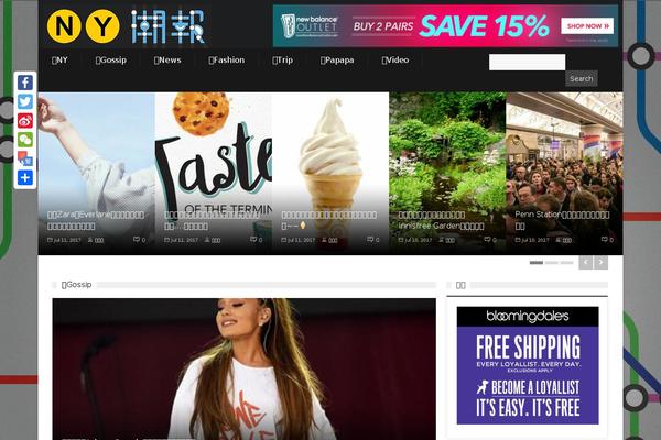Site using RSS Retriever plugin