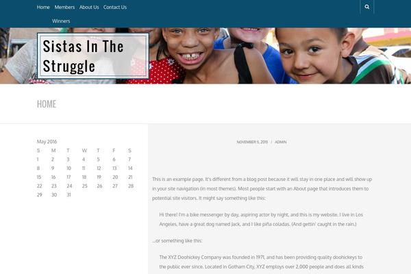 Site using ContestHopper for WordPress plugin