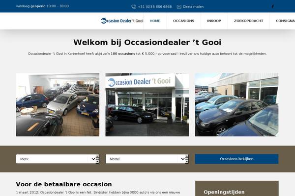Automotive Car Dealership Business WordPress Theme theme site design template sample