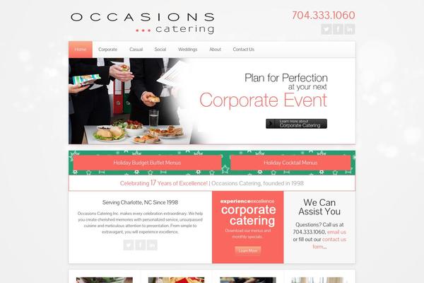 Avenue theme site design template sample