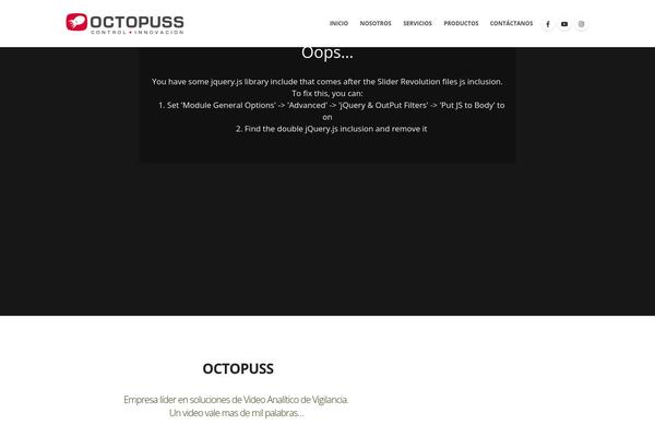 octopuss.cl site used Porto Child