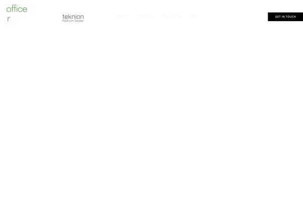 Oshine theme site design template sample